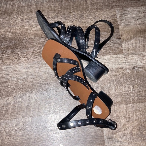 Zara studded sandals